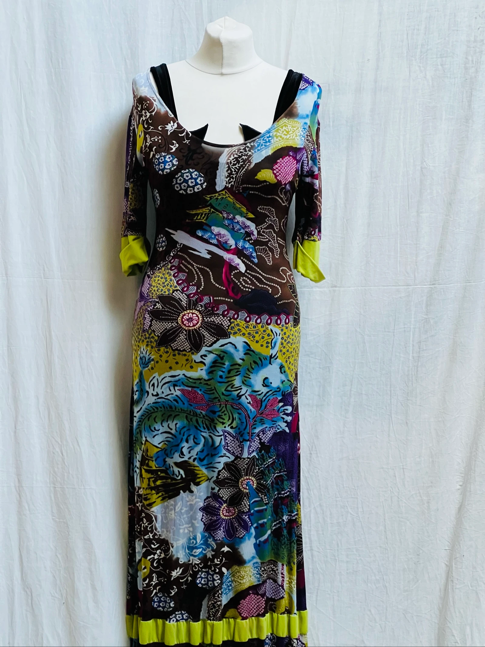 Chacok long printed dress – photo 11